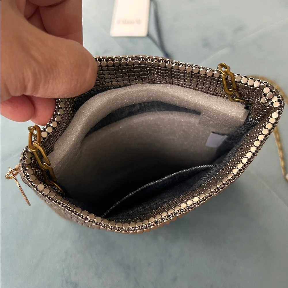 *RARE* Clare V. Crossbody Chainmail Poche - NWT - Picture 7 of 7
